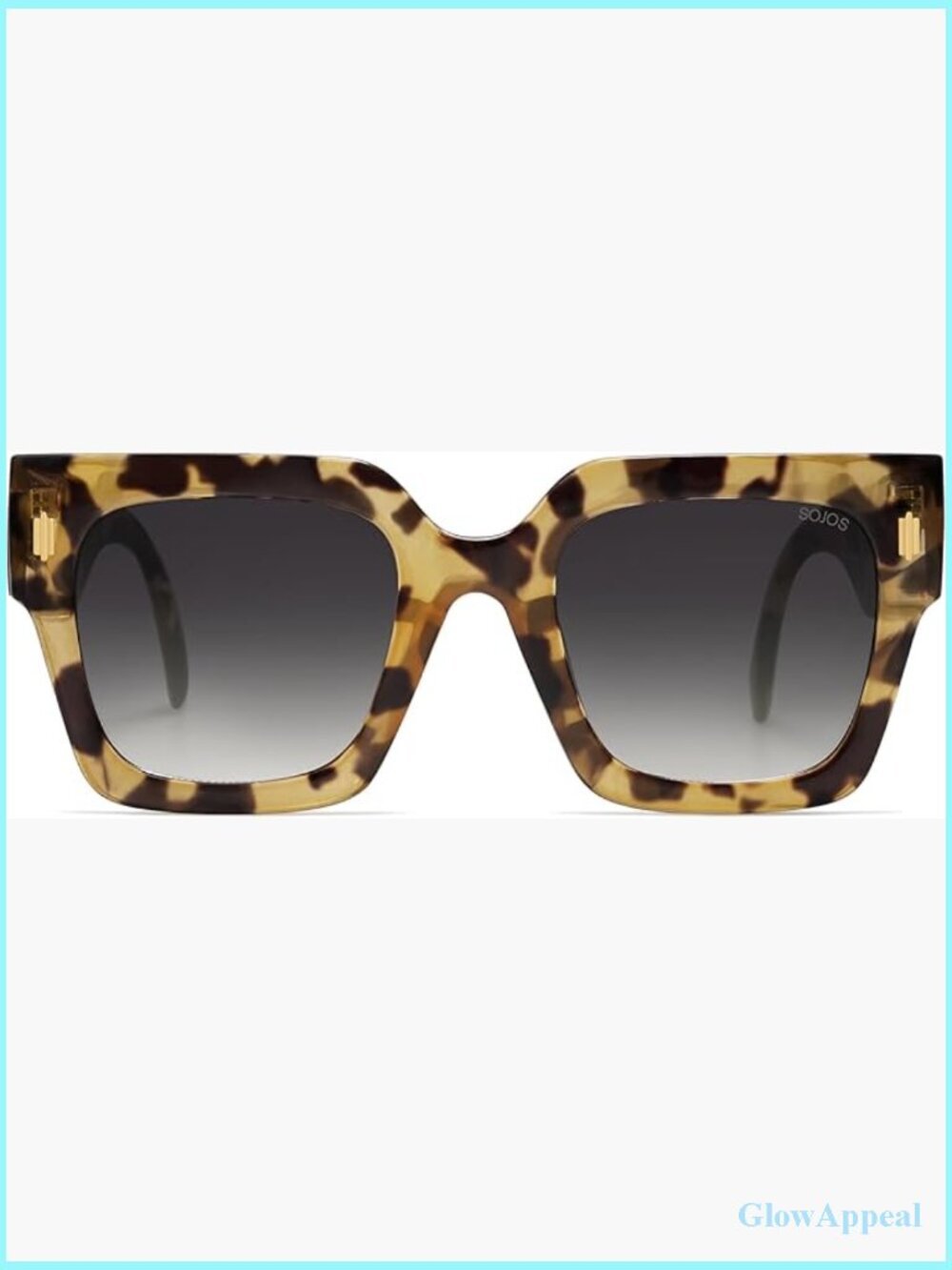 Oversized Square Retro Vintage Sunglasses UV400